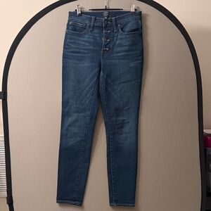 J. Crew Women's Dark Blue Skinny Jeans